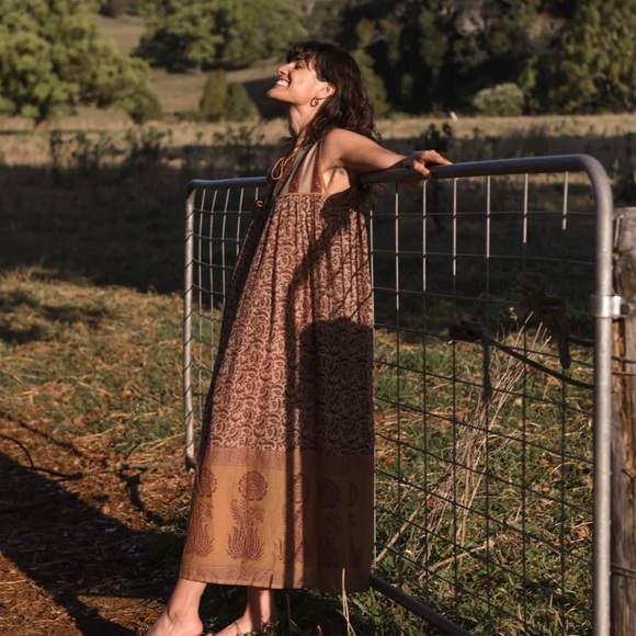 NEW Daughters of India - Aanah Dress - Walnut - Picture 3 of 7